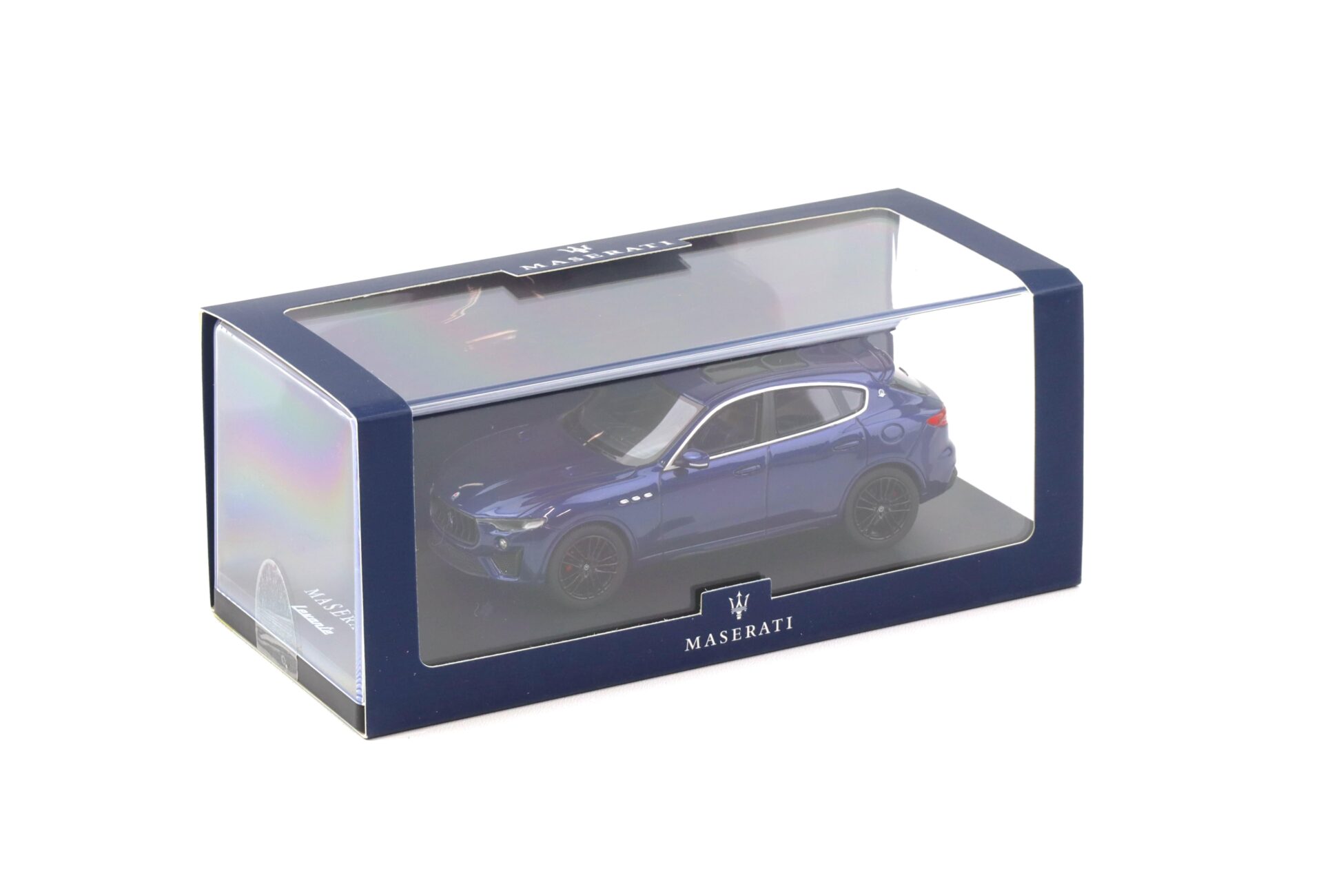 1:43 TSM Model Maserati Levante V8 Trofeo Blu Emozione DEALER VERSION