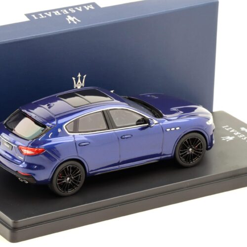 1:43 TSM Model Maserati Levante V8 Trofeo Blu Emozione DEALER VERSION