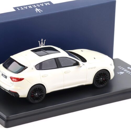 1:43 TSM Model Maserati Levante V8 Trofeo Bianco Birdcage DEALER VERSION