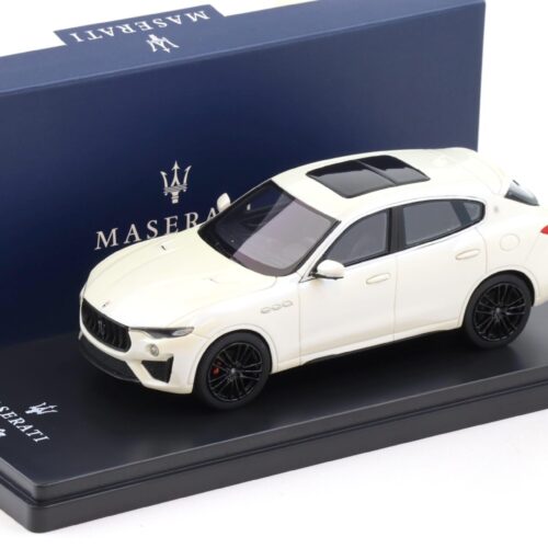 1:43 TSM Model Maserati Levante V8 Trofeo Bianco Birdcage DEALER VERSION