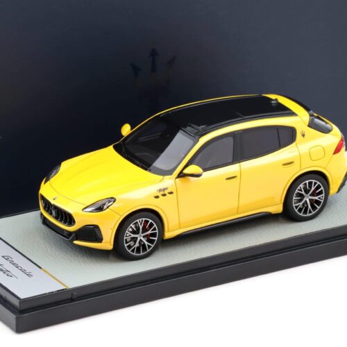 1:43 BBR Maserati Grecale Trofeo 2022 Giallo Corse DEALER VERSION