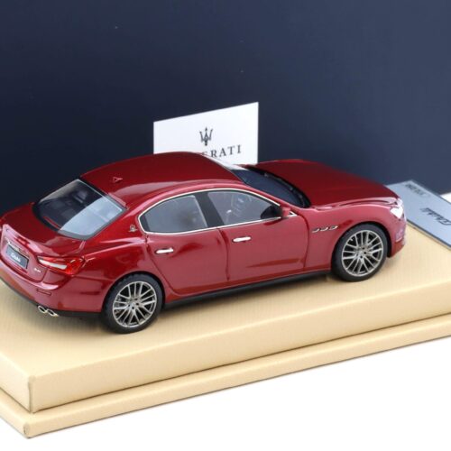 1:43 BBR Maserati Ghibli MY14 Limousine Rosso Energia DEALER VERSION
