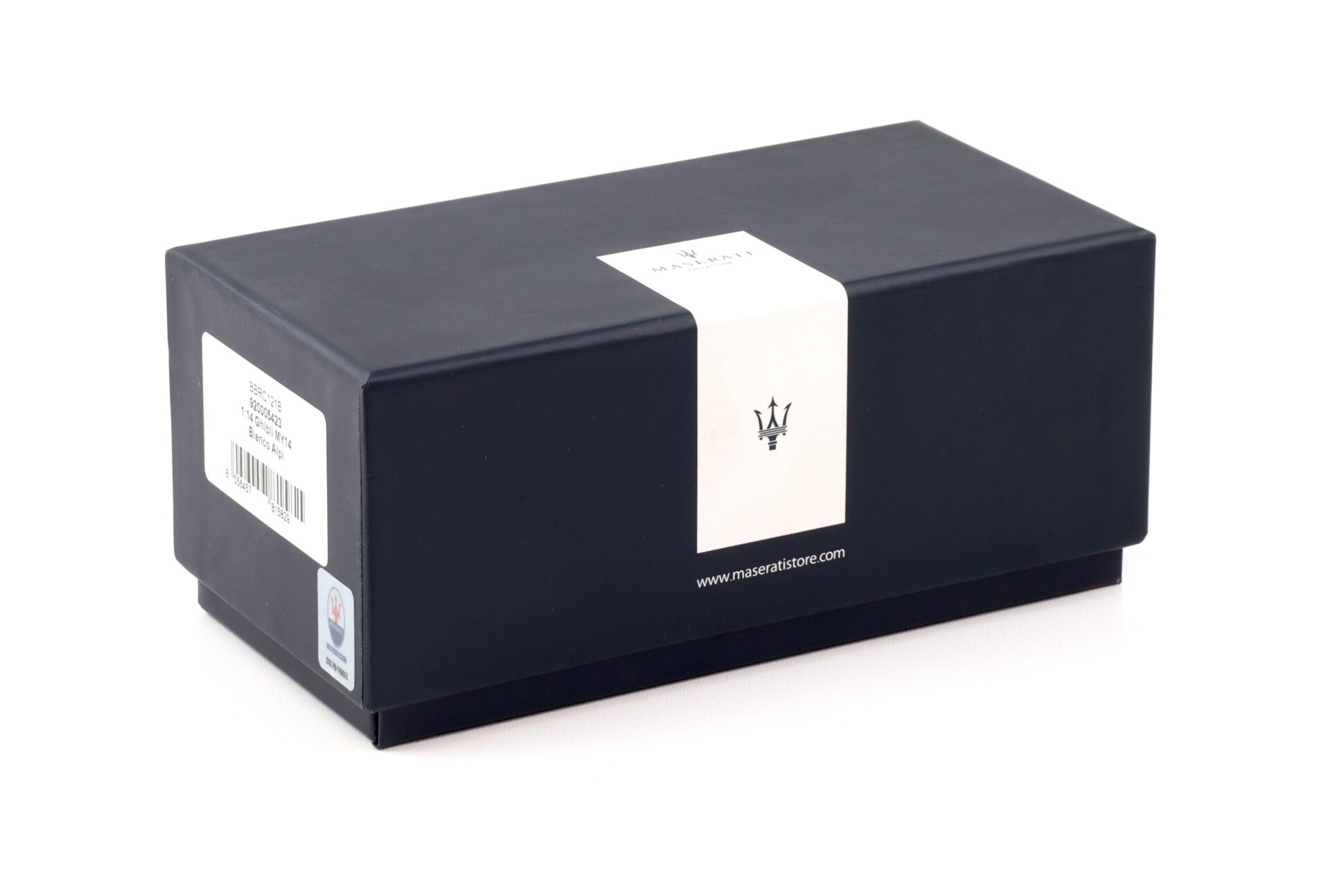 1:43 BBR Maserati Ghibli MY14 Limousine Bianco Alpi DEALER VERSION