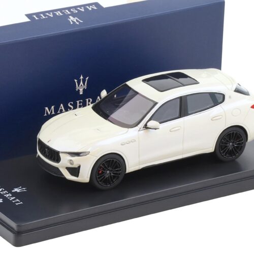 1:43 TSM Model Maserati Levante V8 Trofeo Bianco Birdcage DEALER VERSION