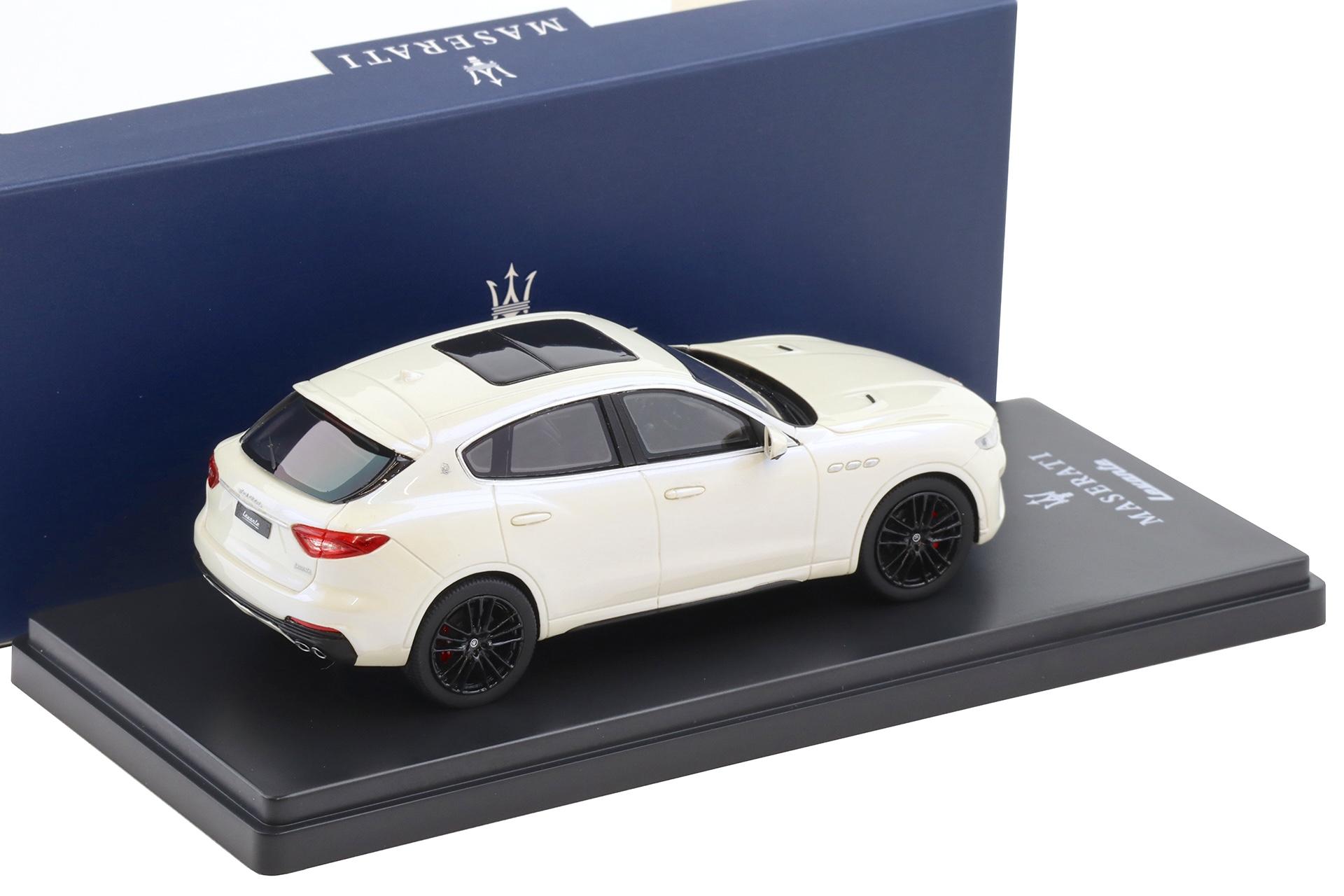 1:43 TSM Model Maserati Levante V8 Trofeo Bianco Birdcage DEALER VERSION
