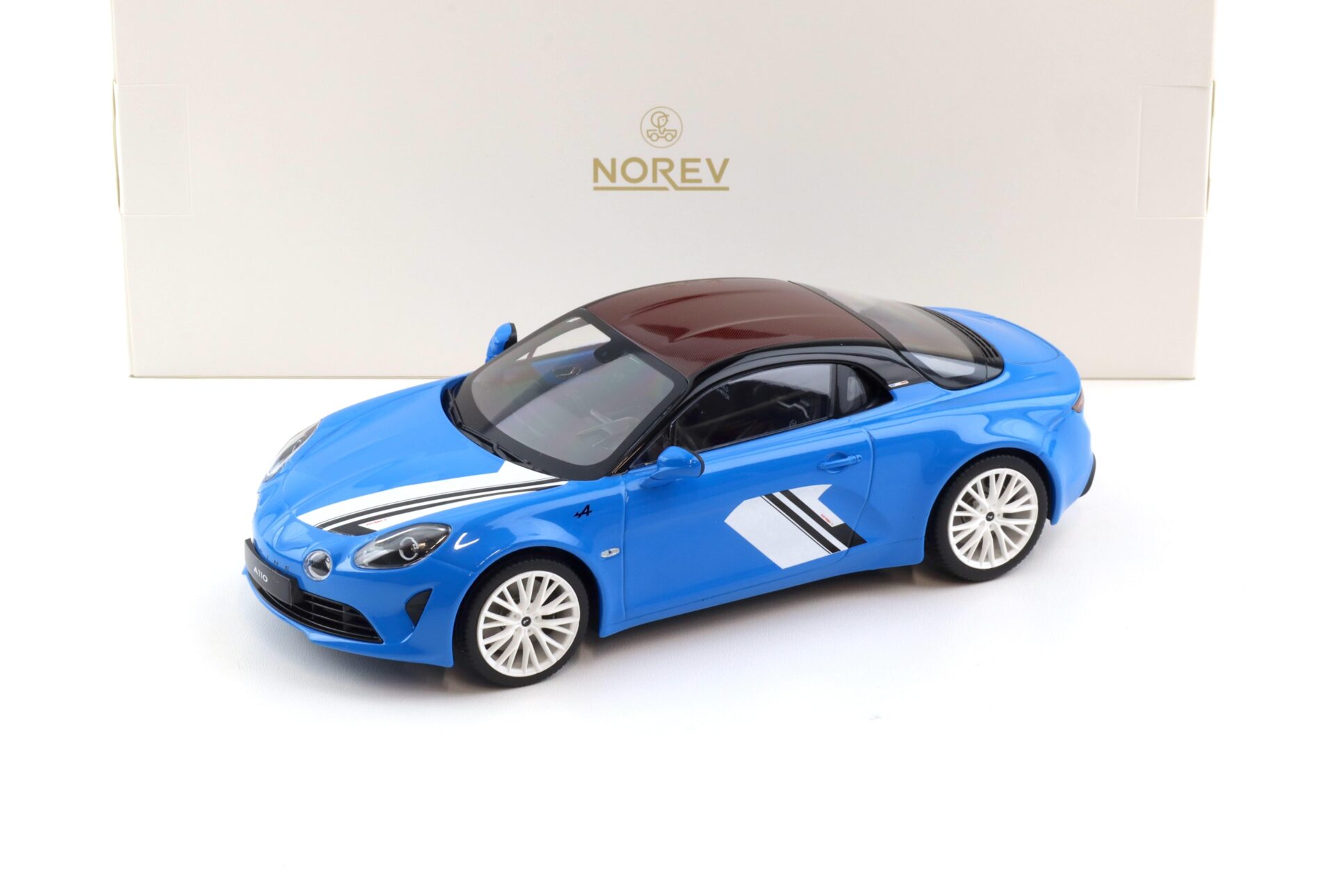 1:18 Norev Alpine A110 San Remo 73 blue/ black 2023 - Limited 150 pcs.