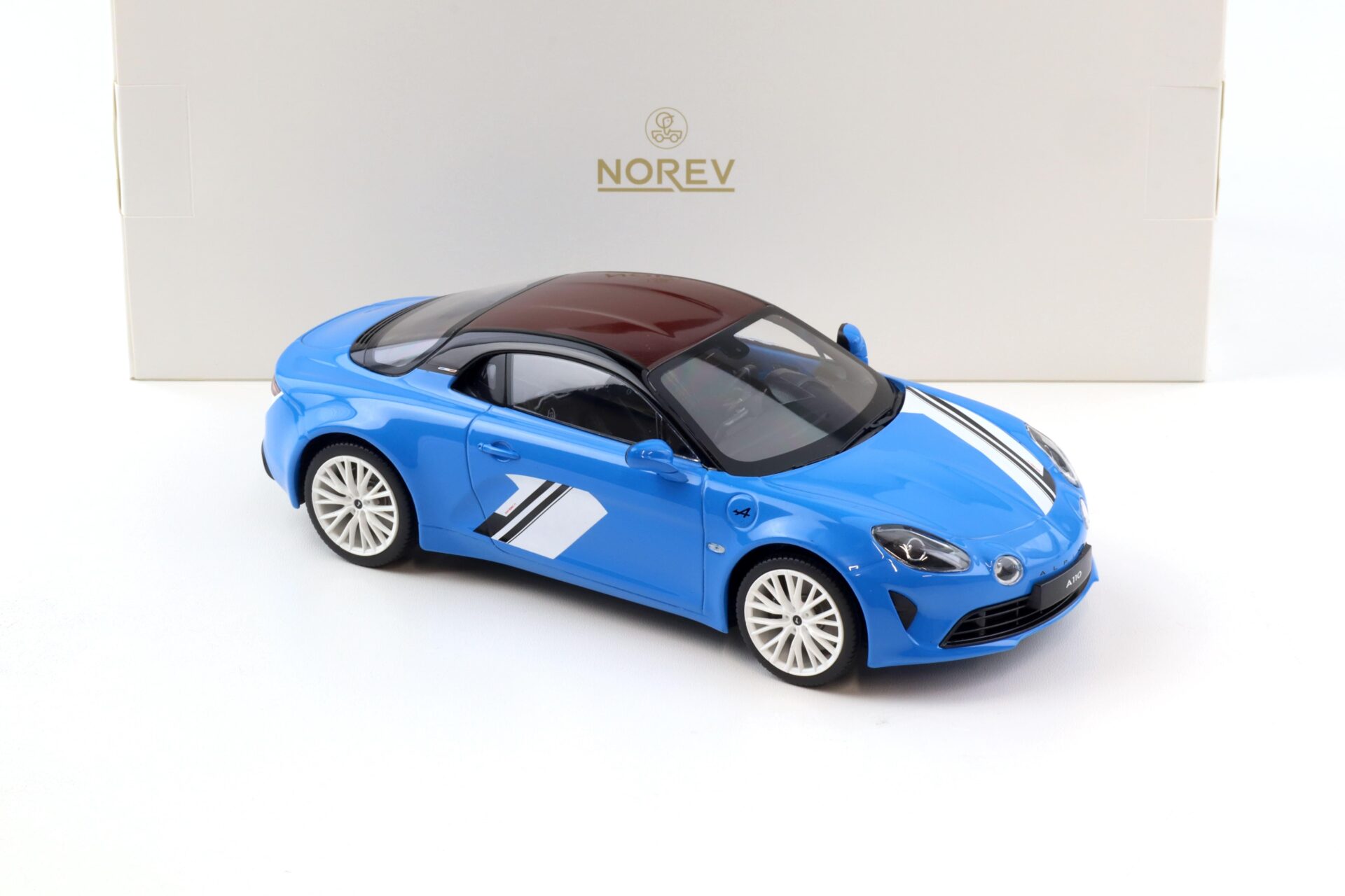 1:18 Norev Alpine A110 San Remo 73 blue/ black 2023 - Limited 150 pcs.
