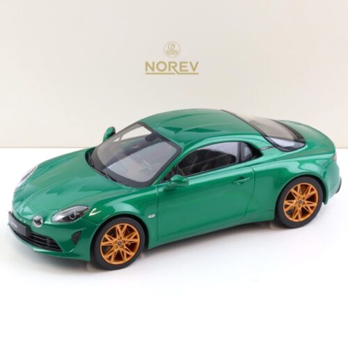 1:18 Norev Alpine A110 GT 2022 Emeraude green metallic - Limited 110 pcs.