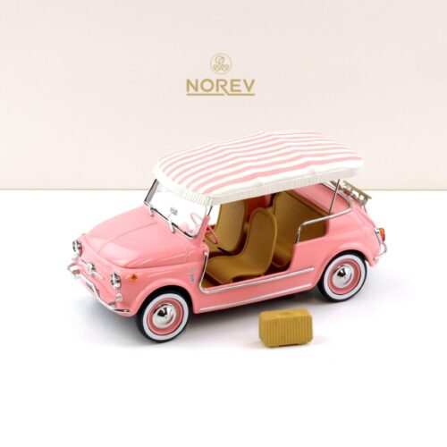 1:18 Norev Fiat 500 Jolly 1965 pink - Limited 200 pcs.