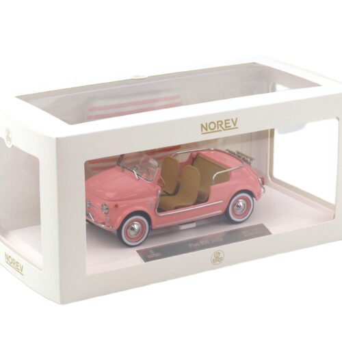1:18 Norev Fiat 500 Jolly 1965 pink - Limited 200 pcs.