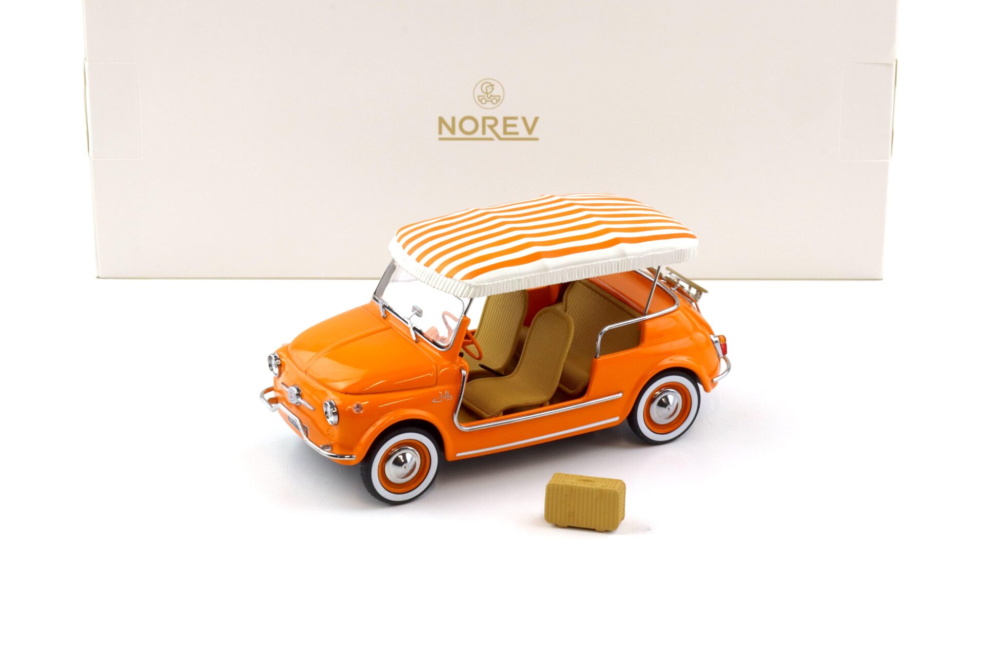 1:18 Norev Fiat 500 Jolly 1965 orange