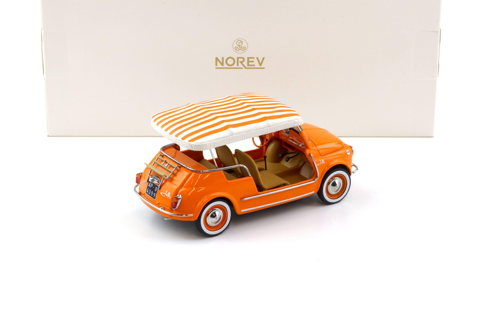 1:18 Norev Fiat 500 Jolly 1965 orange