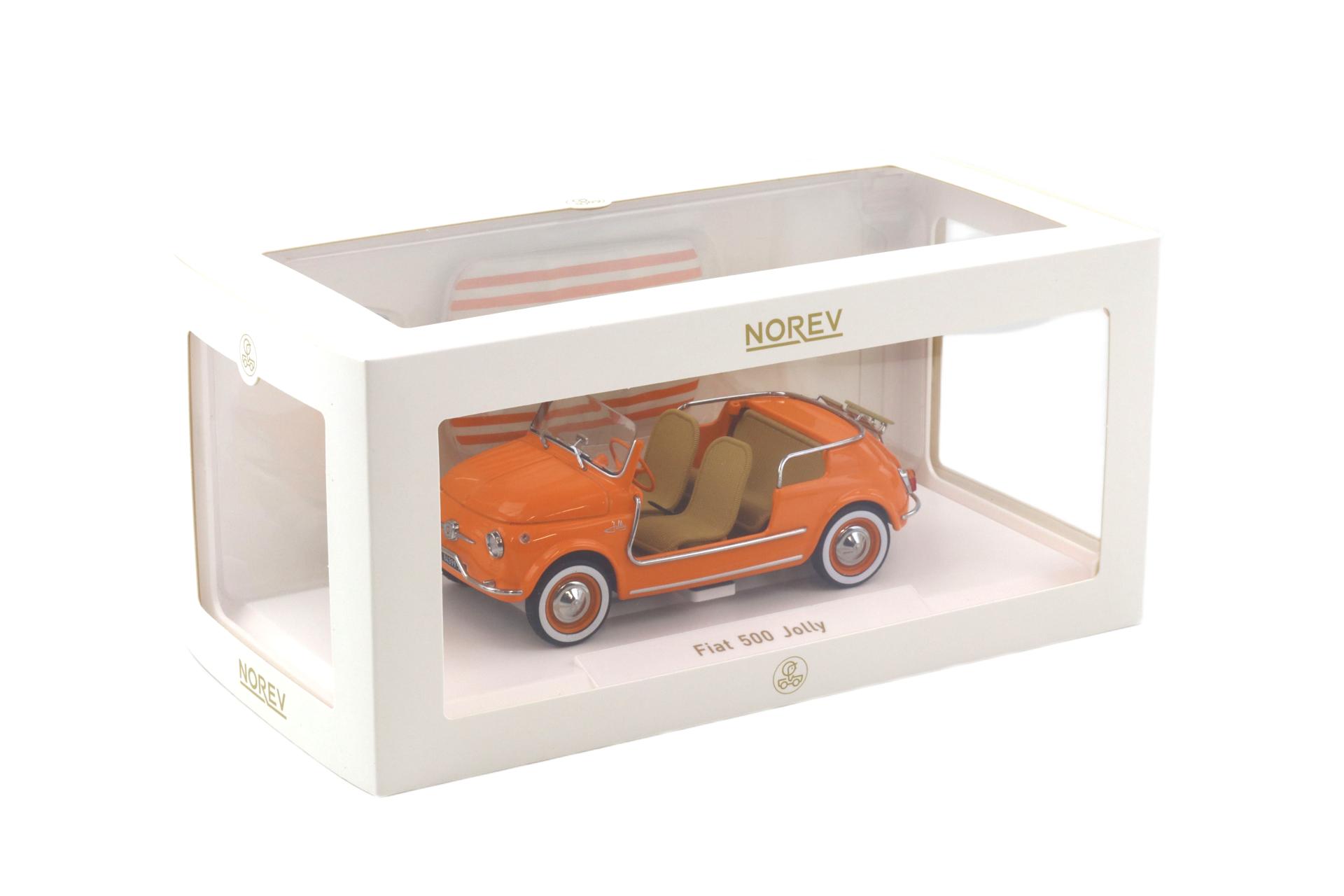 1:18 Norev Fiat 500 Jolly 1965 orange