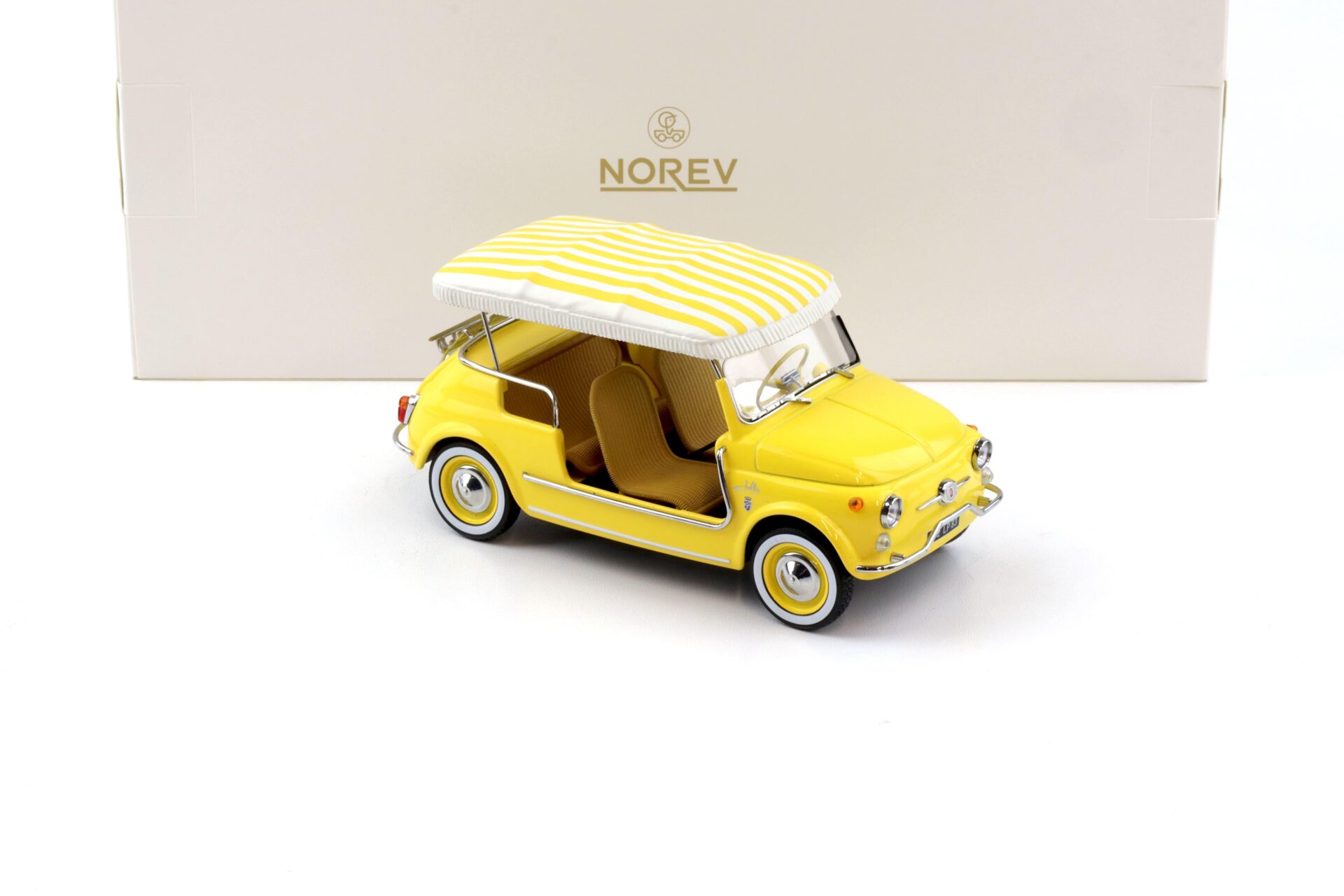 1:18 Norev Fiat 500 Jolly 1965 yellow