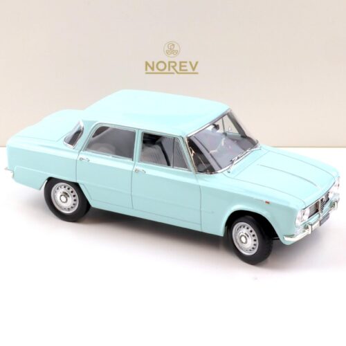 1:18 Norev Alfa Romeo Giulia TI Sedan 1964 Sky blue