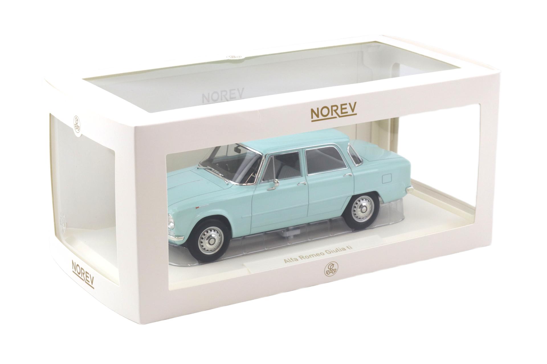 1:18 Norev Alfa Romeo Giulia TI Sedan 1964 Sky blue