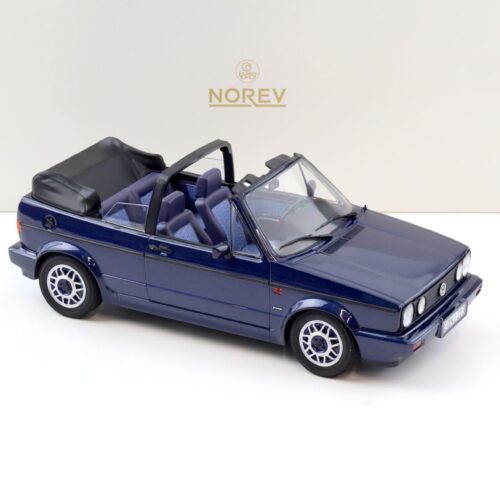 1:18 Norev VW Golf 1 Cabriolet Quartett 1991 Inca blue metallic