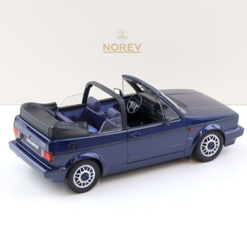 1:18 Norev VW Golf 1 Cabriolet Quartett 1991 Inca blue metallic
