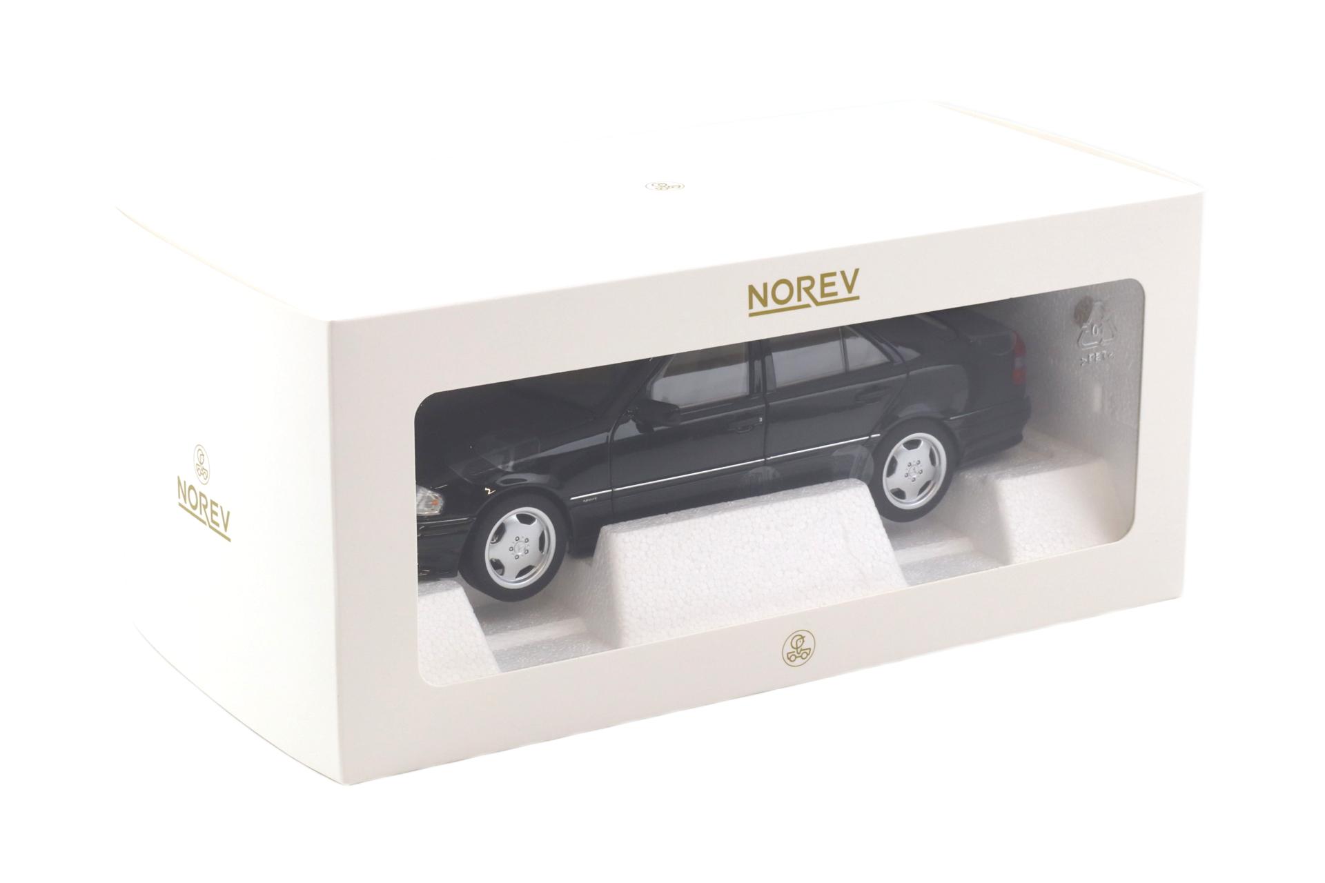 1:18 Norev Mercedes C36 AMG W202 Limousine 1993 black metallic