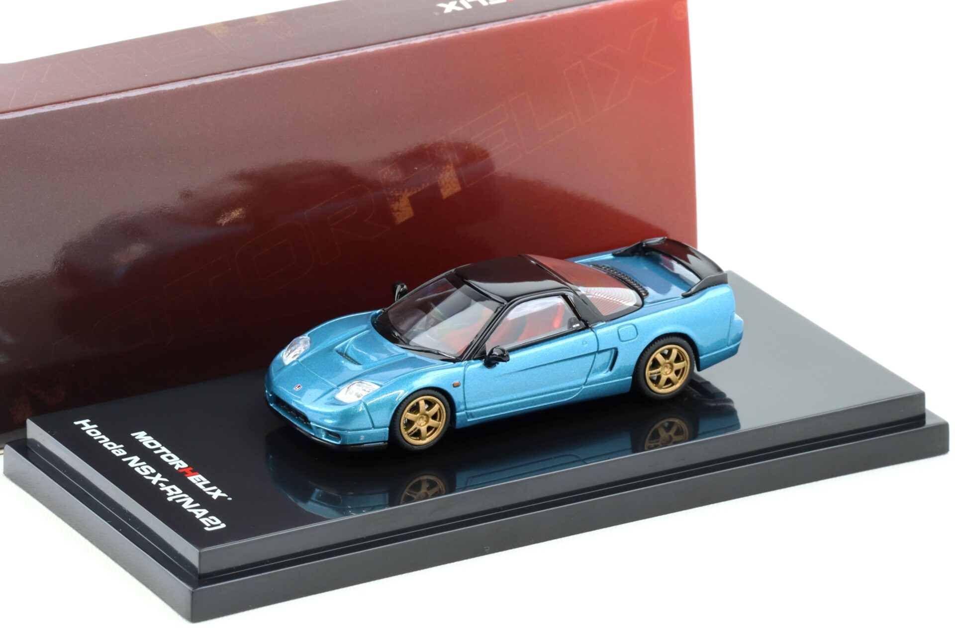 1:64 Motorhelix Honda NSX-R (NA2) 1992 Ice blue metallic