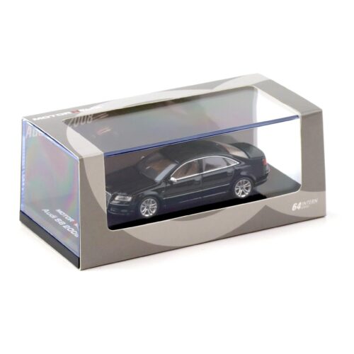 1:64 Motorhelix Audi S8 Limousine D3 Brilliant black 2008