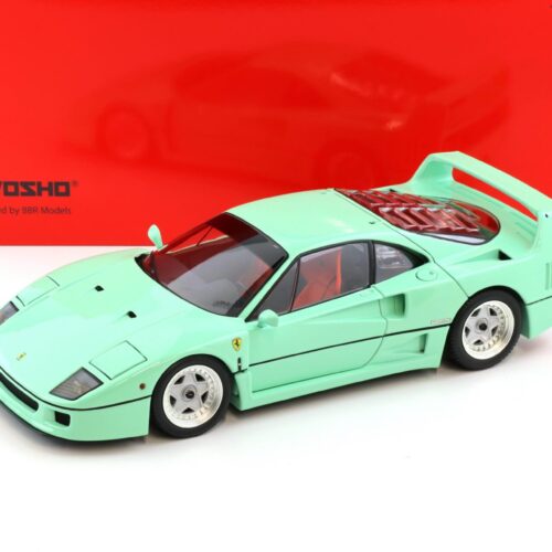 1:18 Kyosho 1987 Ferrari F40 Coupe mint green 08416MG Die-Cast