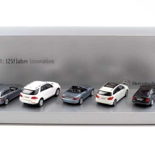 1:43 Schuco Mercedes Presse Set 2011 Jahresbox 5-Car Set DEALER VERSION