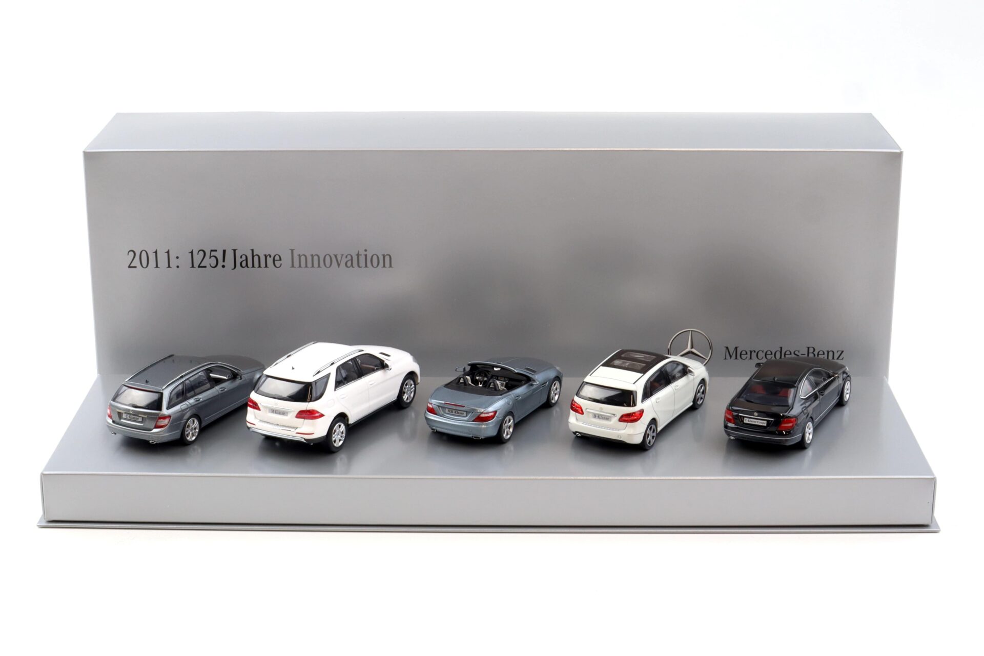1:43 Schuco Mercedes Presse Set 2011 Jahresbox 5-Car Set DEALER VERSION