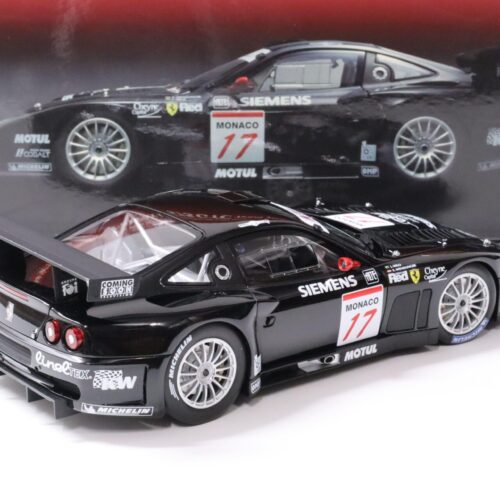 1:18 Kyosho Ferrari 575 GTC Team JMB Donington 2004 black #17 Wendlinger