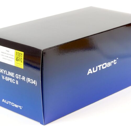 1:18 AUTOart Nissan Skyline GT-R (R34) V-Spec II BBS LM Wheels Midnight purple III 77403