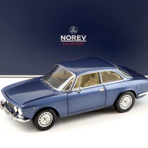1:18 Norev Alfa Romeo 2000 GTV Coupe 1973 Blu Pervinca blue metallic - Limited 1000 pcs.