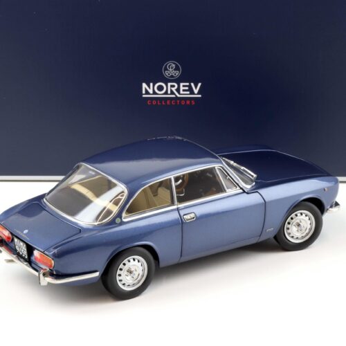 1:18 Norev Alfa Romeo 2000 GTV Coupe 1973 Blu Pervinca blue metallic - Limited 1000 pcs.