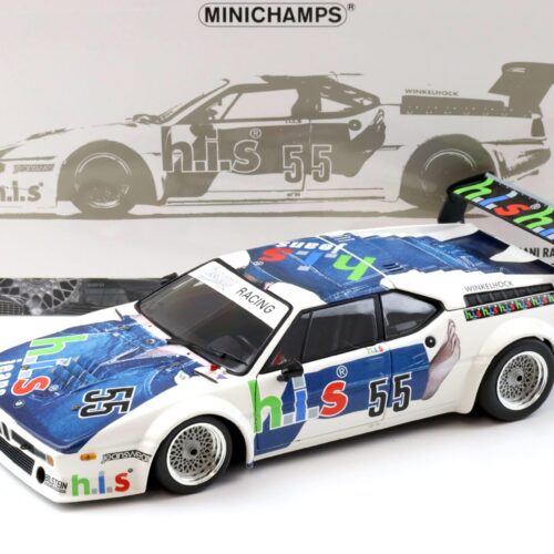 1:18 Minichamps BMW M1 ProCar Cassani Racing Team HIS #55 Winkelhock 1980