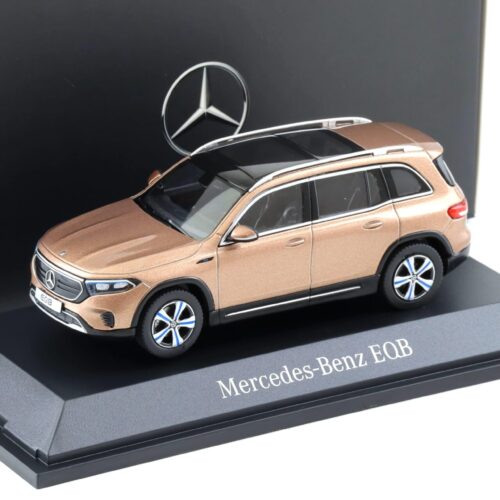 1:43 Herpa Mercedes EQB 2021 rose gold metallic DEALER VERSION
