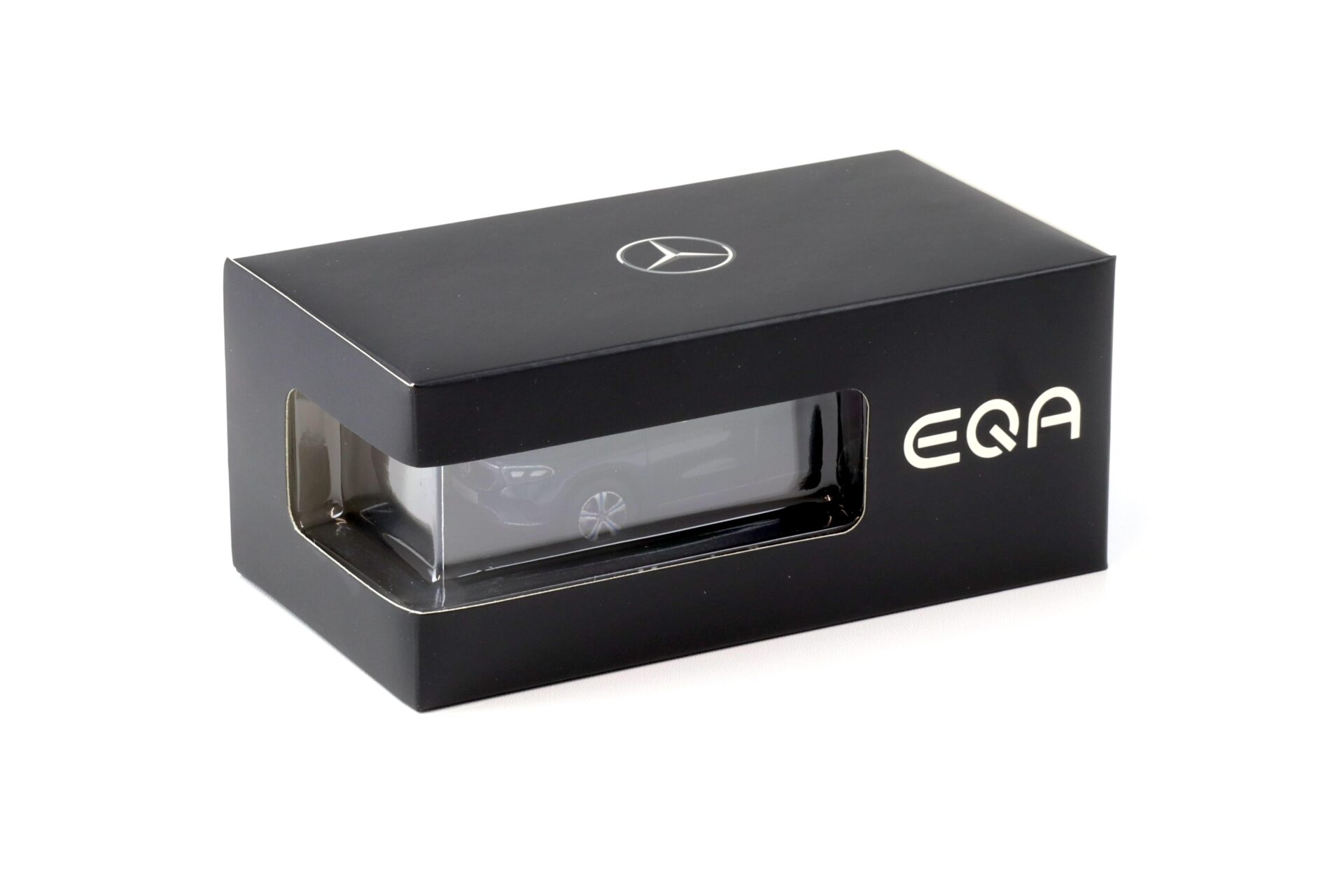 1:43 Herpa Mercedes EQA H243 Denim blue 2021 DEALER VERSION