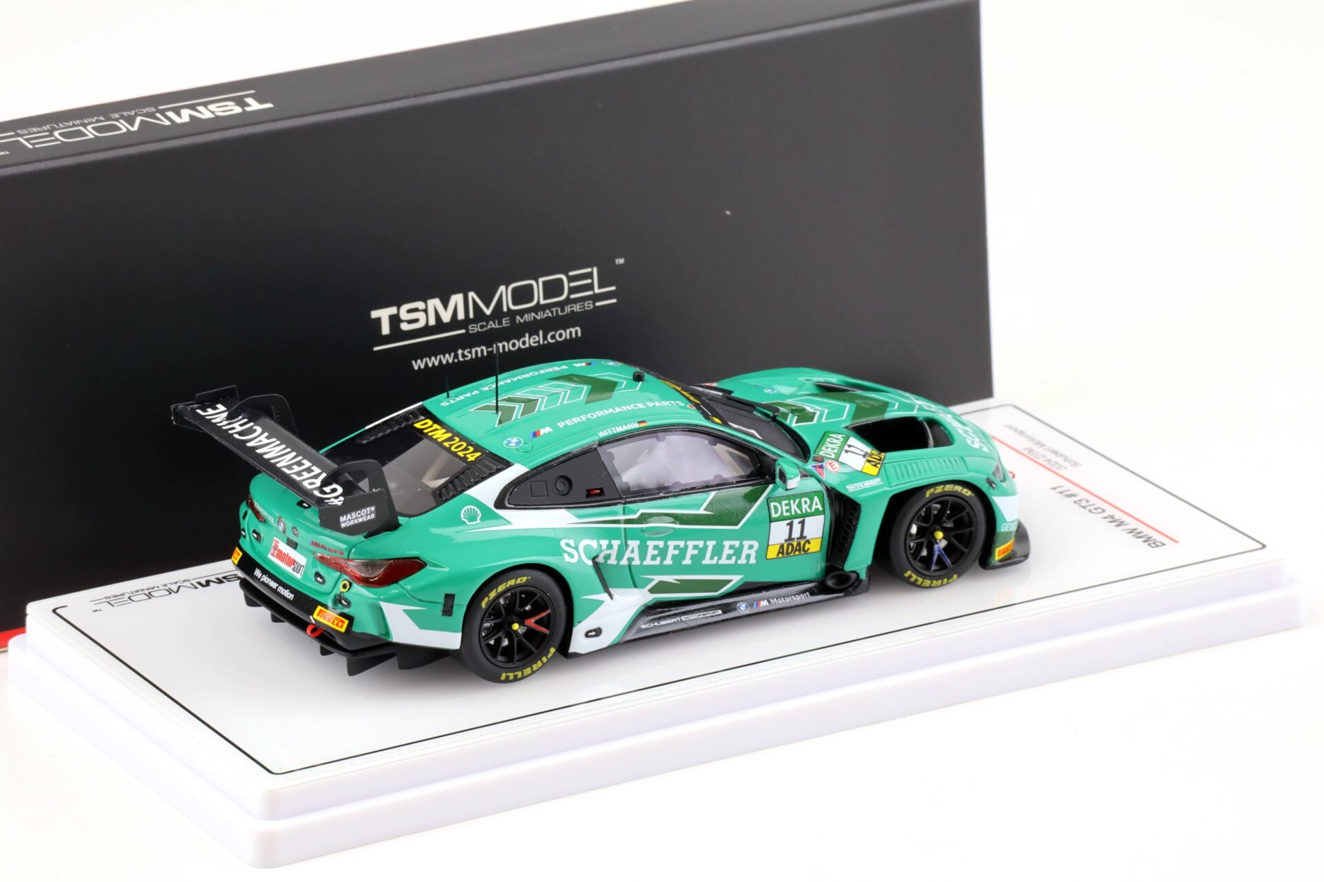 1:43 TSM Model BMW M4 GT3 #11 Schubert Motorsport DTM 2024 Schaeffler