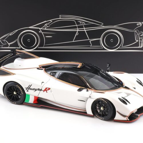 1:18 LCD Models Pagani Huayra R 2021 pearl white LCD18012-PW