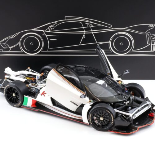1:18 LCD Models Pagani Huayra R 2021 pearl white LCD18012-PW