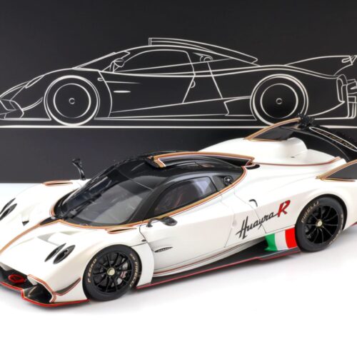 1:18 LCD Models Pagani Huayra R 2021 pearl white LCD18012-PW