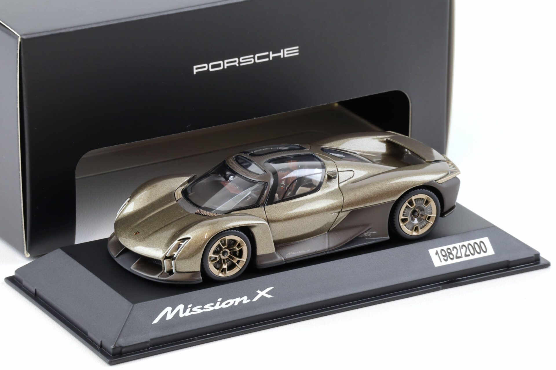 1:43 Spark Porsche Mission X Rocket metallic/ brown WAP DEALER