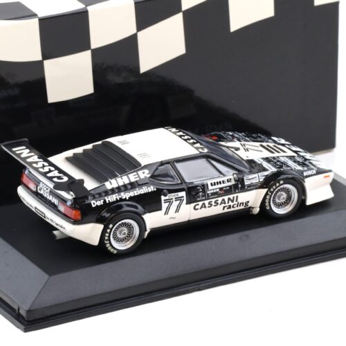 1:43 Minichamps BMW M1 ProCar Team Cassani UHER H.J. Stuck 1979 #77