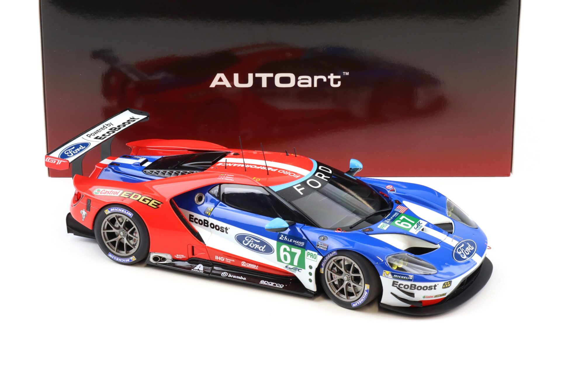 1:18 AUTOart Ford GT Le Mans LM 2017 #67 Derani/ Priaulx/ Tinckhell