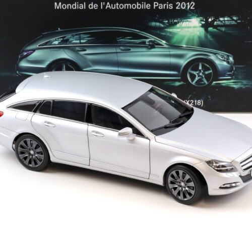 1:18 Norev Mercedes CLS Shooting Brake X218 Paris Motorshow 2012 silver DEALER VERION