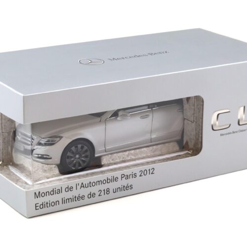 1:18 Norev Mercedes CLS Shooting Brake X218 Paris Motorshow 2012 silver DEALER VERION
