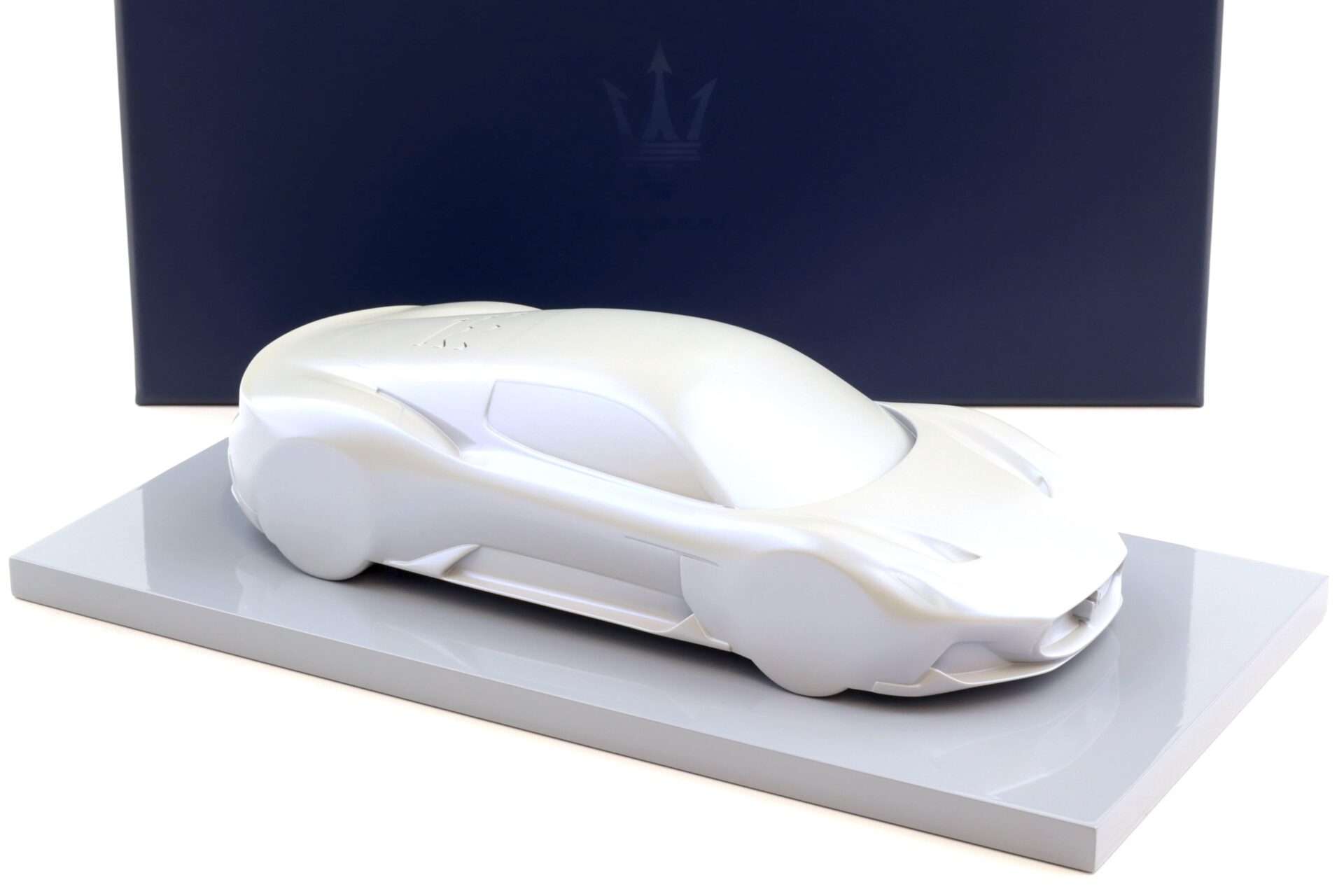 1:18 BBR Silhouette Maserati MC20 Coupe 2020 Bianco Audace DEALER VERSION