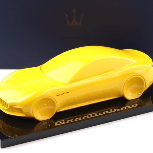 1:18 BBR Silhouette Maserati Granturismo 2023 Giallo Corse DEALER VERSION