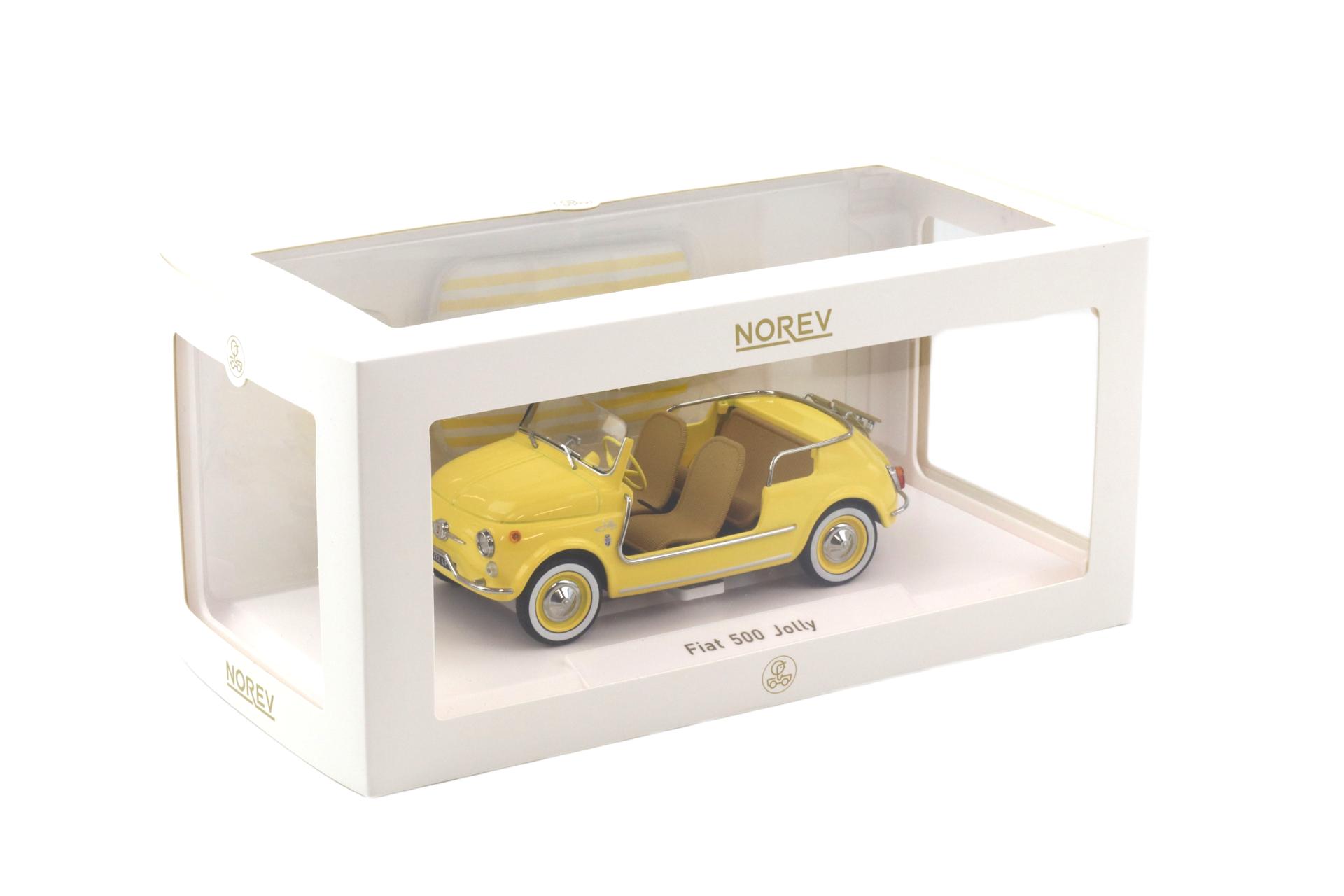 1:18 Norev Fiat 500 Jolly 1965 yellow