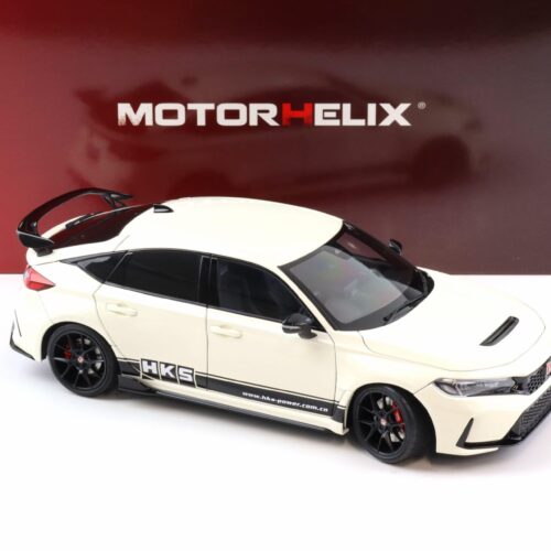 1:18 Motorhelix Honda Civic Type R (FL5) HKS Livery Championship white 2022