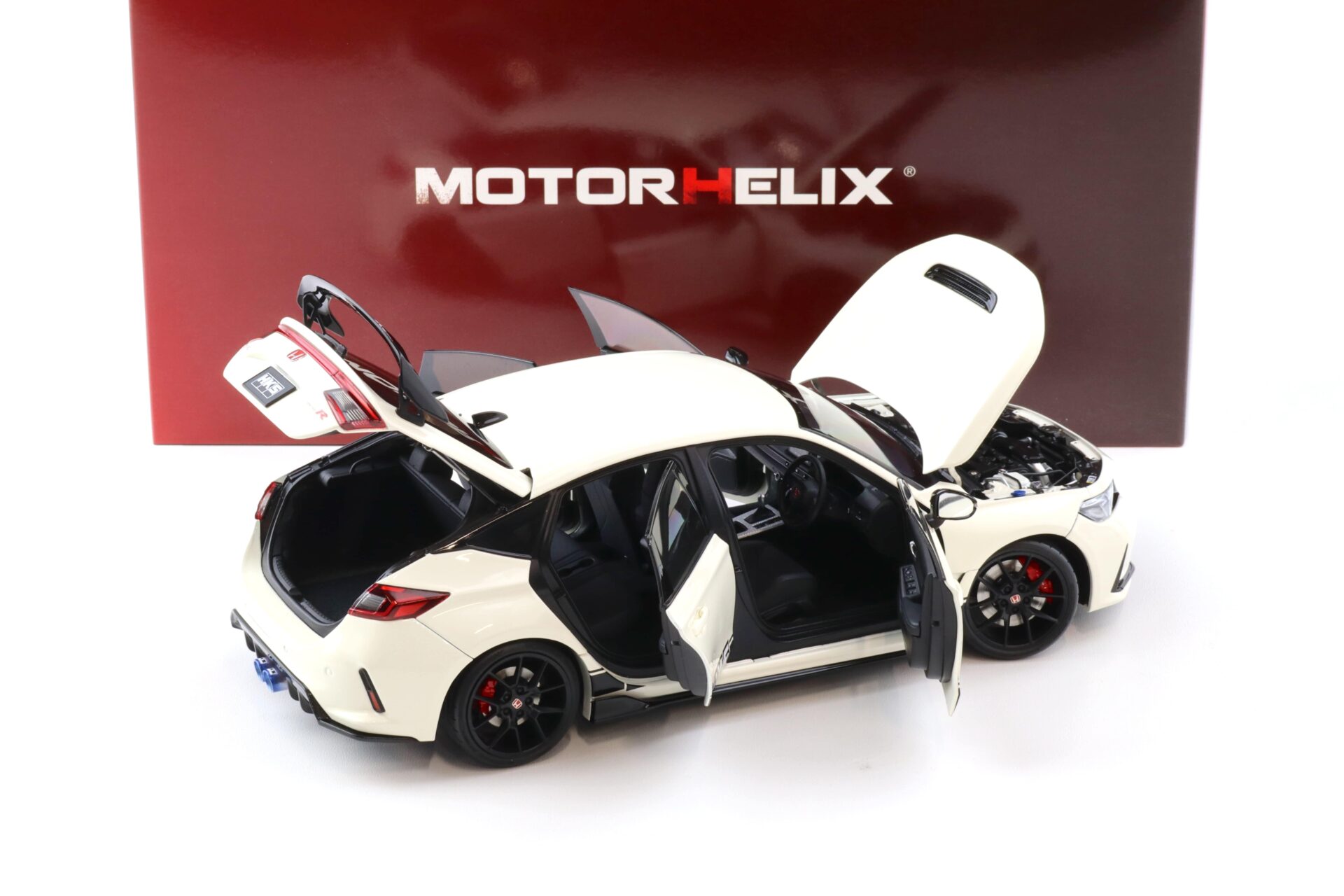 1:18 Motorhelix Honda Civic Type R (FL5) HKS Livery Championship white 2022