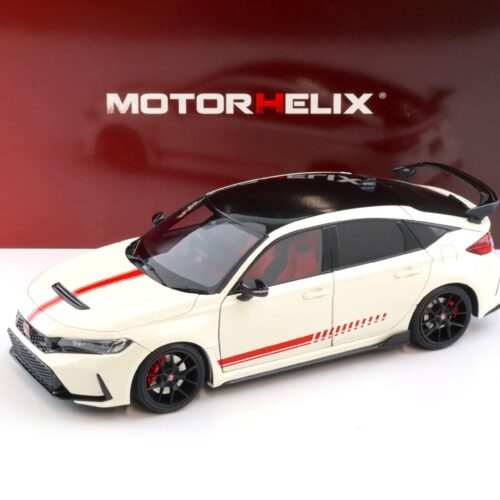 1:18 Motorhelix Honda Civic Type R (FL5) Ultimate Edition white/ red 2022